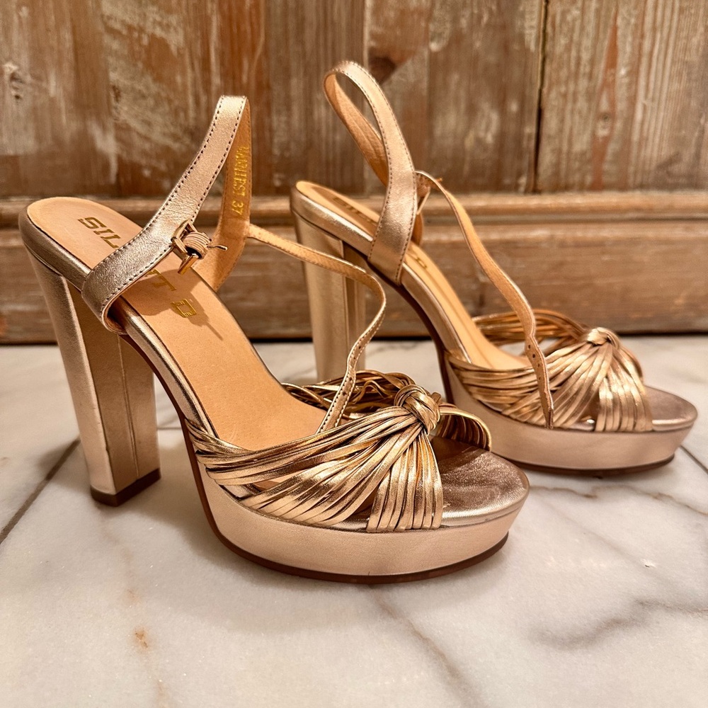 Silent D Manniest Platform Heels